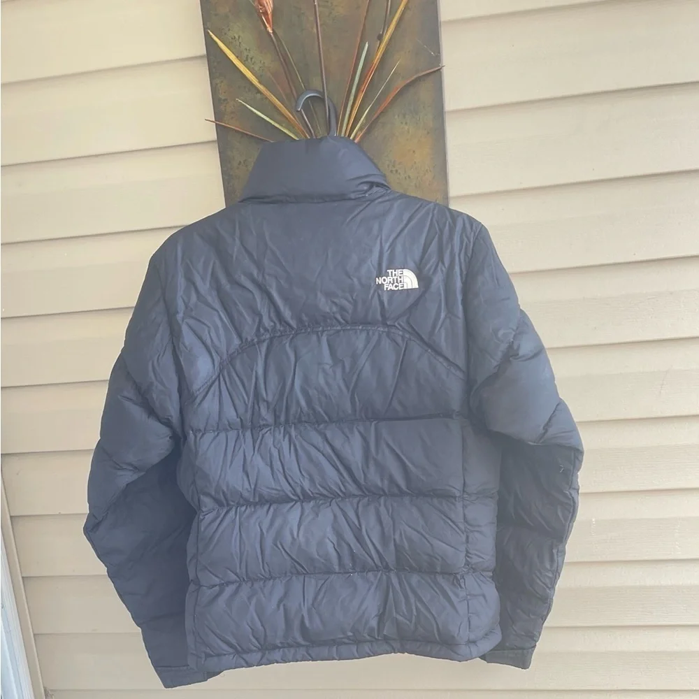 The North Face Nuptse 700 Down Jacket Blue Speckled